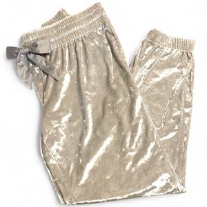 Victoria’s Secret Velvet Joggers